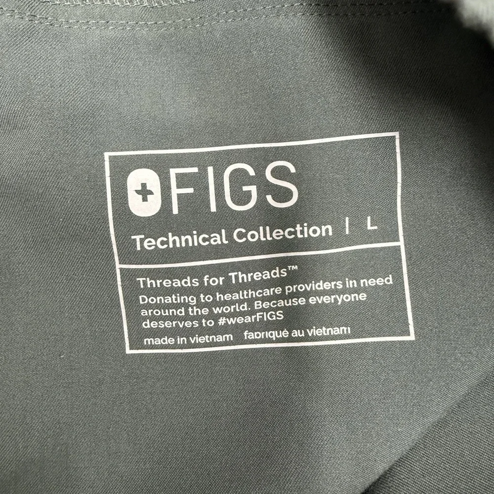 Figs Scrub Pants Mens L Moss Green Tansen Joggers Comfort medical nursing PT vet